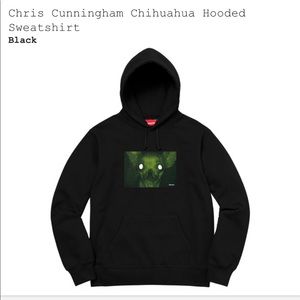 Supreme Chris Cunningham Chihuahua hoodie